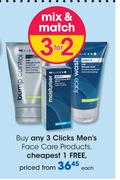 Clicks Men's Face Care Products-Each
