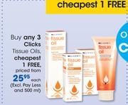 Clicks Tissue Oils-Each