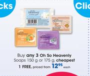 Oh So Heavenly Soaps-150g Or 175g Each