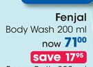 Fenjal Body Wash-200ml Each