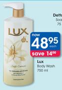 Lux Body Wash-750ml Each