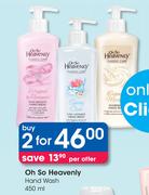 Oh So Heavenly Hand Wash-2 x 450ml