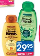 Garnier Ultimate Blends Shampoo Or Conditioner-200ml Each