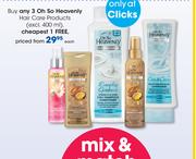 Oh So Heavenly Hair Care Products-Each