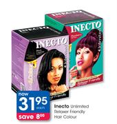 Inecto Unlimited Relaxer Friendly Hair Colour-Each