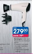 Remington 2000 Watt Power Volume Hairdryer D3015-Each