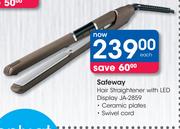 Safeway Hair Straightener With LED Display JA-2859