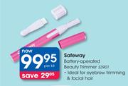 Safeway Battery Operated Beauty Trimmer S3901-Per Kit