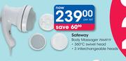 Safeway Body Massager PIA4919-Per Set