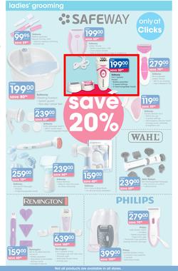 Clicks : You Pay Less (22 Feb - 21 March 2018), page 19