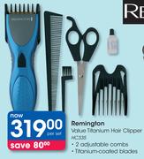 Remington Value Titanium Hair Clipper HC335-Per Set