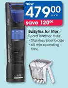 Babyliss For Men Beard Trimmer T820E-Each