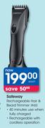 Safeway Rechargeable Hair & Beard Trimmer RHS5-Each