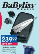 Babyliss For Men Hair Clipper Kit T85A-Per Kit