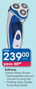 Safeway 3-Head Rotary Shaver-Each