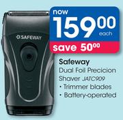 Safeway Dual Foil Precicion Shaver JATC909-Each
