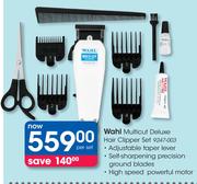 Wahl Multicut Deluxe Hair Clipper Ser-Per Set