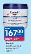 Eucerin Urea Repair Plus Body Cream-450ml Each
