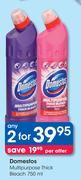 Domestos Multi Purpose Thick Bleach-2 x 750ml