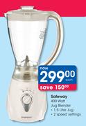 Safeway 400 Watt Jug Blender-Each