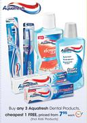 Aquafresh Dental Products-each