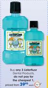 Listerfluor Dental Products-Each