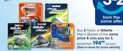 Gillette Men's Blades-Per Pack