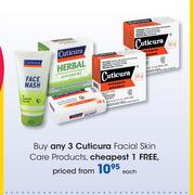 Cuticura Facial Skin Care Products-Each