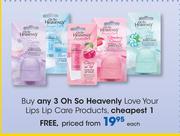 Oh So Heavenly Love Your Lips Lip Care Products-Each