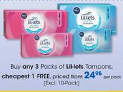 Lil-Lets Tampons (Excl. 10-Pack)-Per Pack