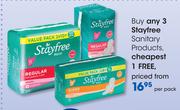 Stayfree Sanitary Products-Per Pack