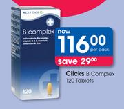 Clicks B Complex-120 Tablets