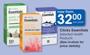 Clicks Essential Selected Health Products-Per Pack