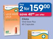 Clicks Viral Eeze Plus-2 x 60 Capsules