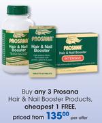 Prosana Hair & Nail Booster Products-Per Offer