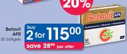 Betavit AFR-2x30 Softgels Per Offer