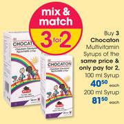 Chocaton Multivitamin Syrups-100ml Each