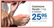 Colchicine Houde 1mg-6 Tablets Per Pack