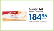 Canesten 1VC Single Dose-5g Each