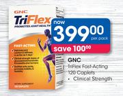 GNC Flex Fast-Acting 120 Caplets-Per Pack