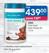 GNC Total Lean Lean Shake 25 1.8 lb-Each