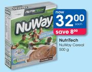 Nu-Way NutriTech Cereal-500g Each
