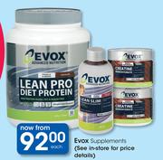 Evox Supplements-Each