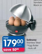 Safeway Stainless Steel 7-Egg Boiler-Each