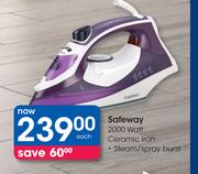 Safeway 2000 Watt Ceramoic Iron