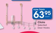 Clicks Selected Door Hooks-Each