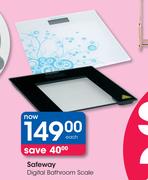 Safeway Digital Bathroom Scale-Each