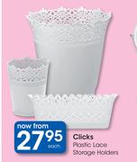 Clicks Plastic Lace Storage Holders-Each