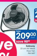Safeway 23cm HV Metal Floor Fan PIA1497