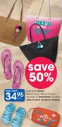Clicks Beach Bags, Beach Towels, Sandals Or Ipanema Sandals-Each